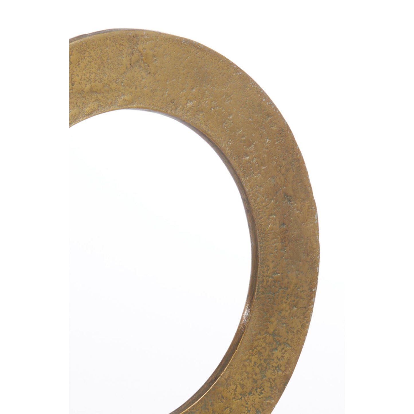 Ring-Ornament op voet goud/zwart WAIWO (S)