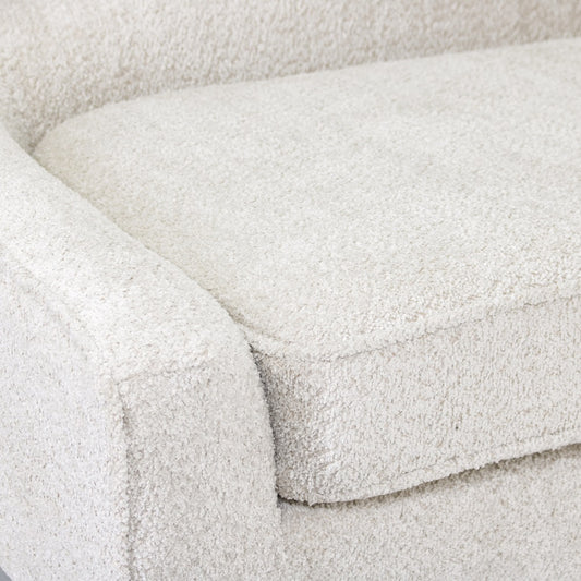 Loveseat Livv 155x78x80cm bouncle zand