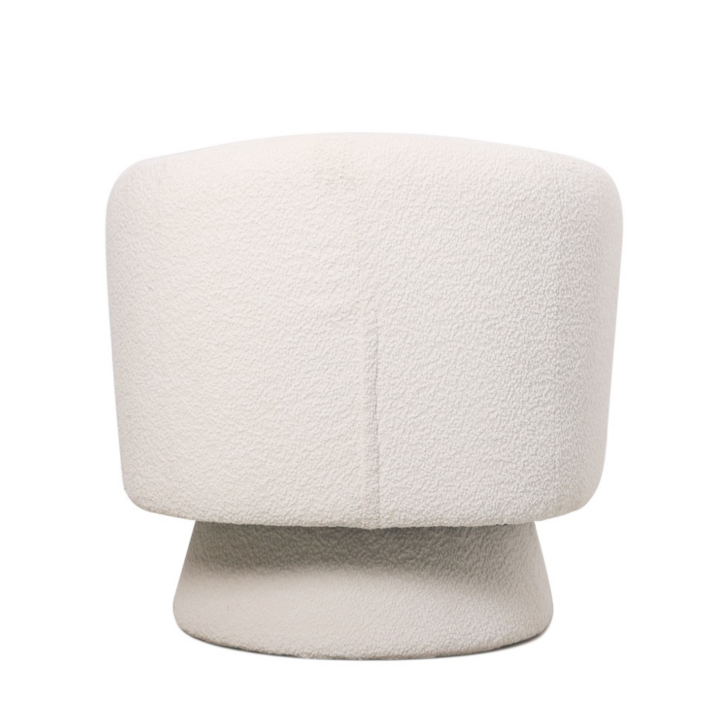 Draaifauteuil Noa in 78x81x77cm Bouclé naturel