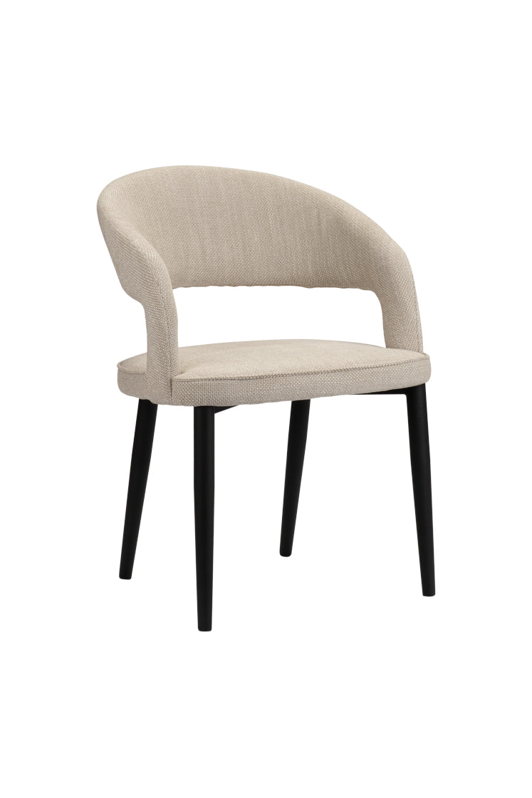 Eetkamerstoel Ivoria Beige 55 x 58 x 78 cm