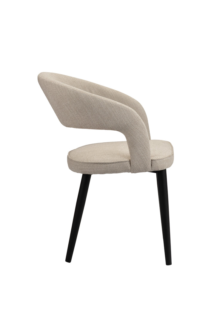 Eetkamerstoel Ivoria Beige 55 x 58 x 78 cm