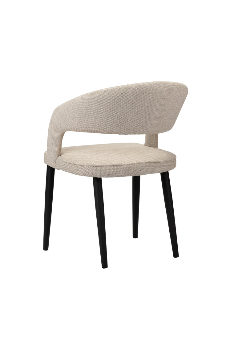 Eetkamerstoel Ivoria Beige 55 x 58 x 78 cm