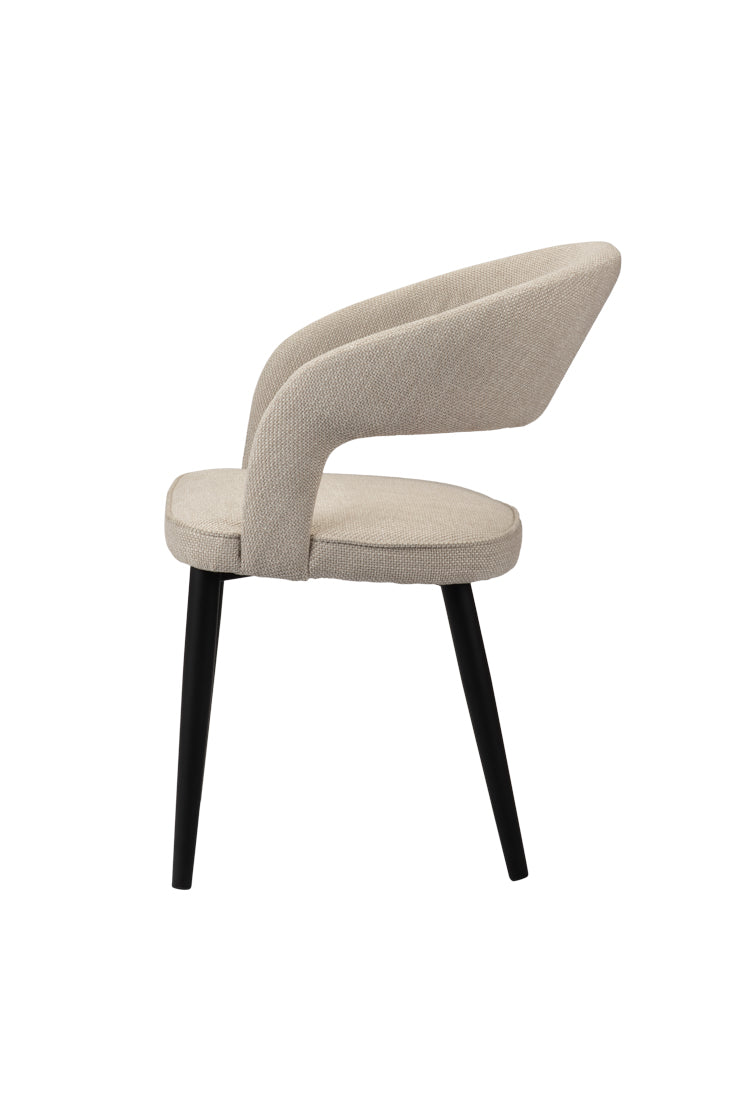 Eetkamerstoel Ivoria Beige 55 x 58 x 78 cm