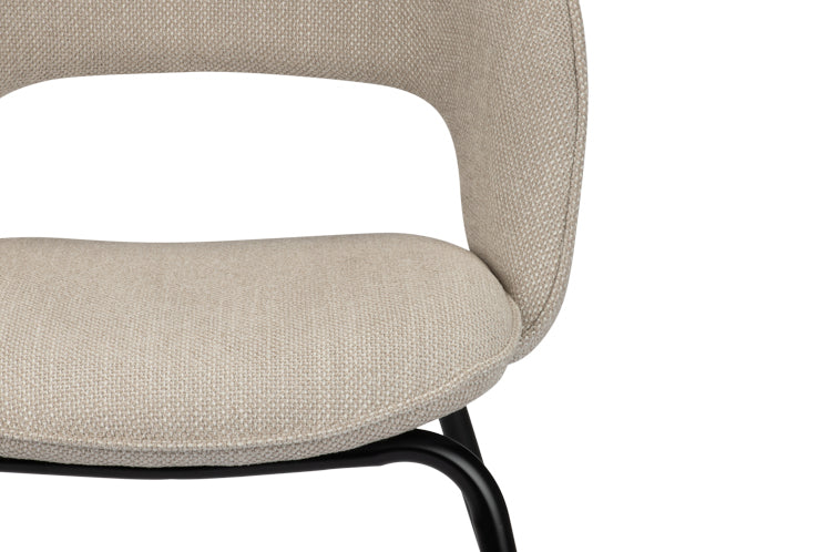 Eetkamerstoel Zephyr Beige 58 x 58 x 86 cm