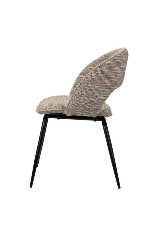 Eetkamerstoel Zephyr Latte 58 x 58 x 86 cm