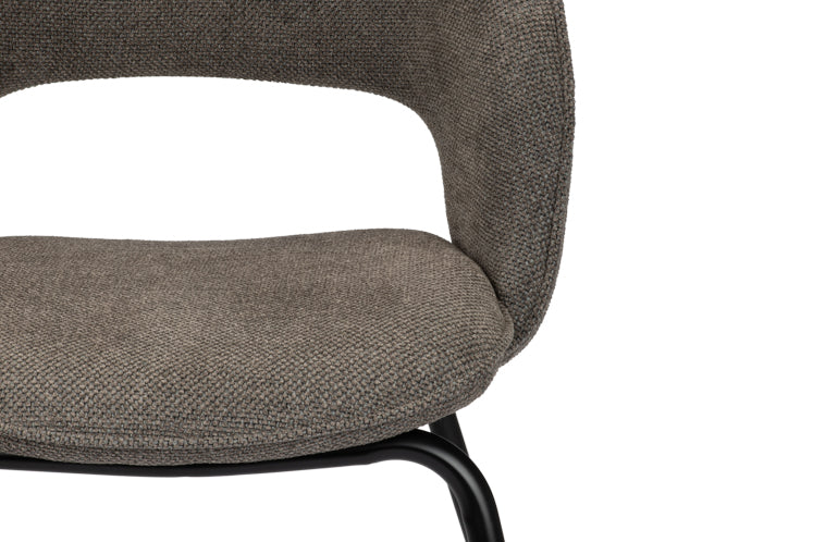 Eetkamerstoel Zephyr Taupe 58 x 58 x 86 cm