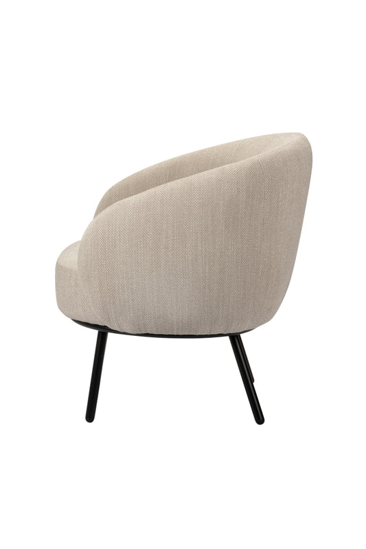 Fauteuil Zephyr Beige 77 x 67 x 73,5 cm