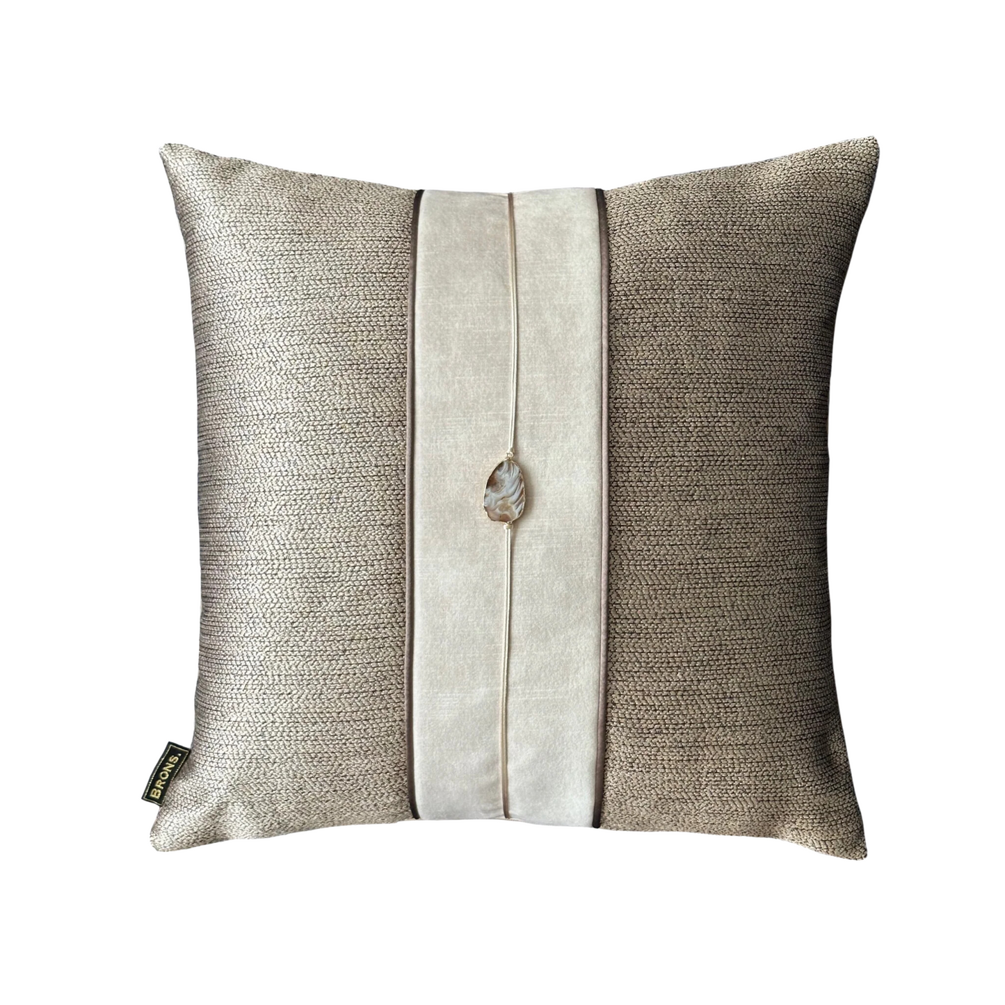 Sierkussen Isabelle stone 45x45 cm