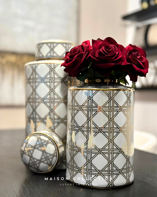 Pot/Vaas Layla gold H40 cm (L)