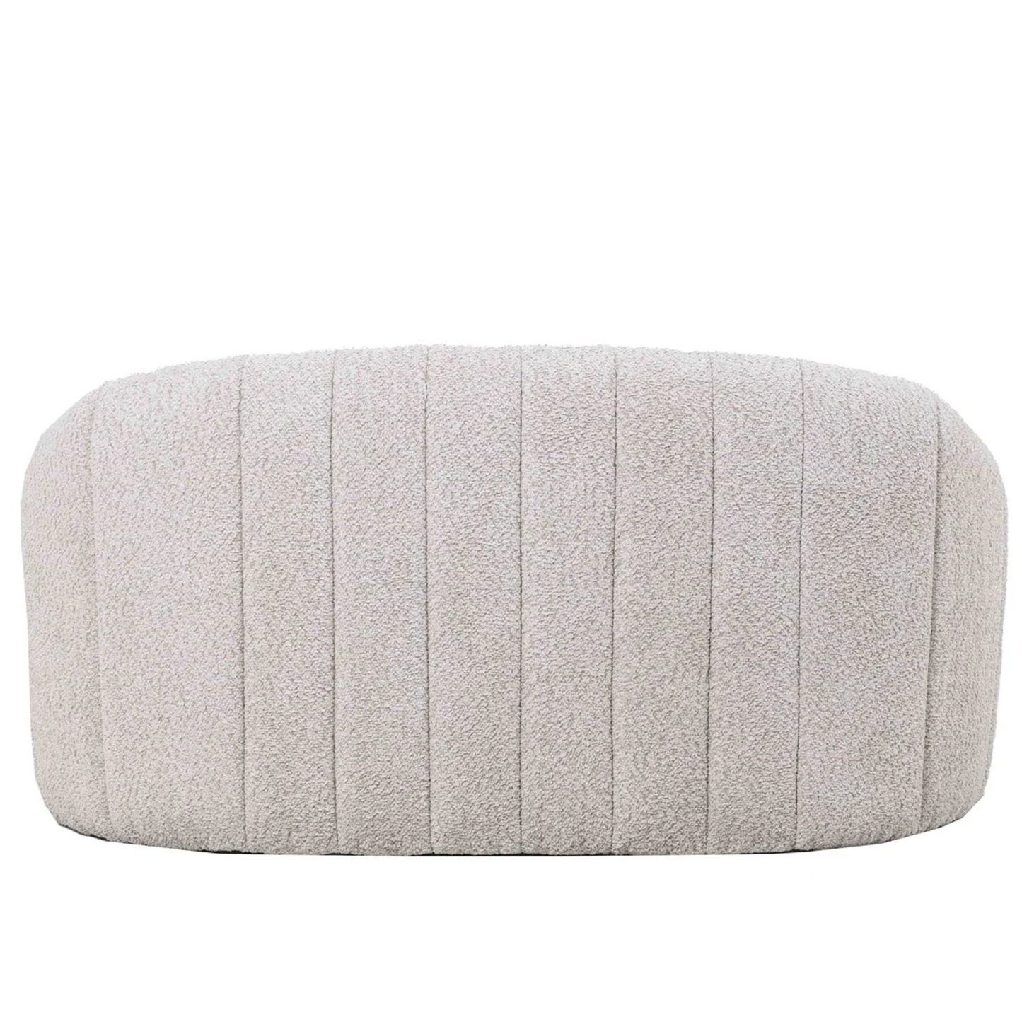 Loveseat Veline in stof bouclé zand 147x83x66cm