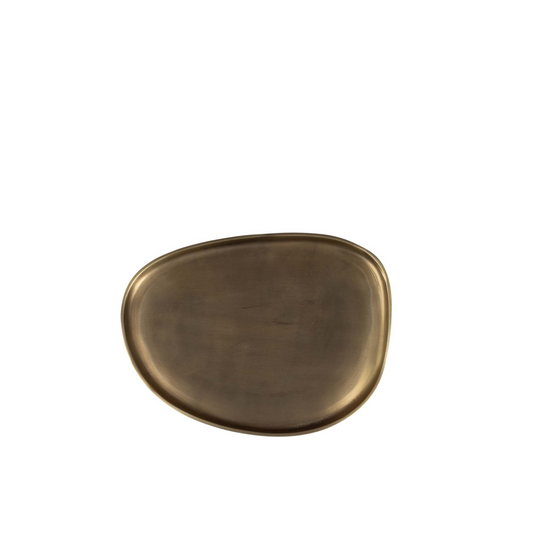 Organic tray light gold 30x23x1 cm (S)