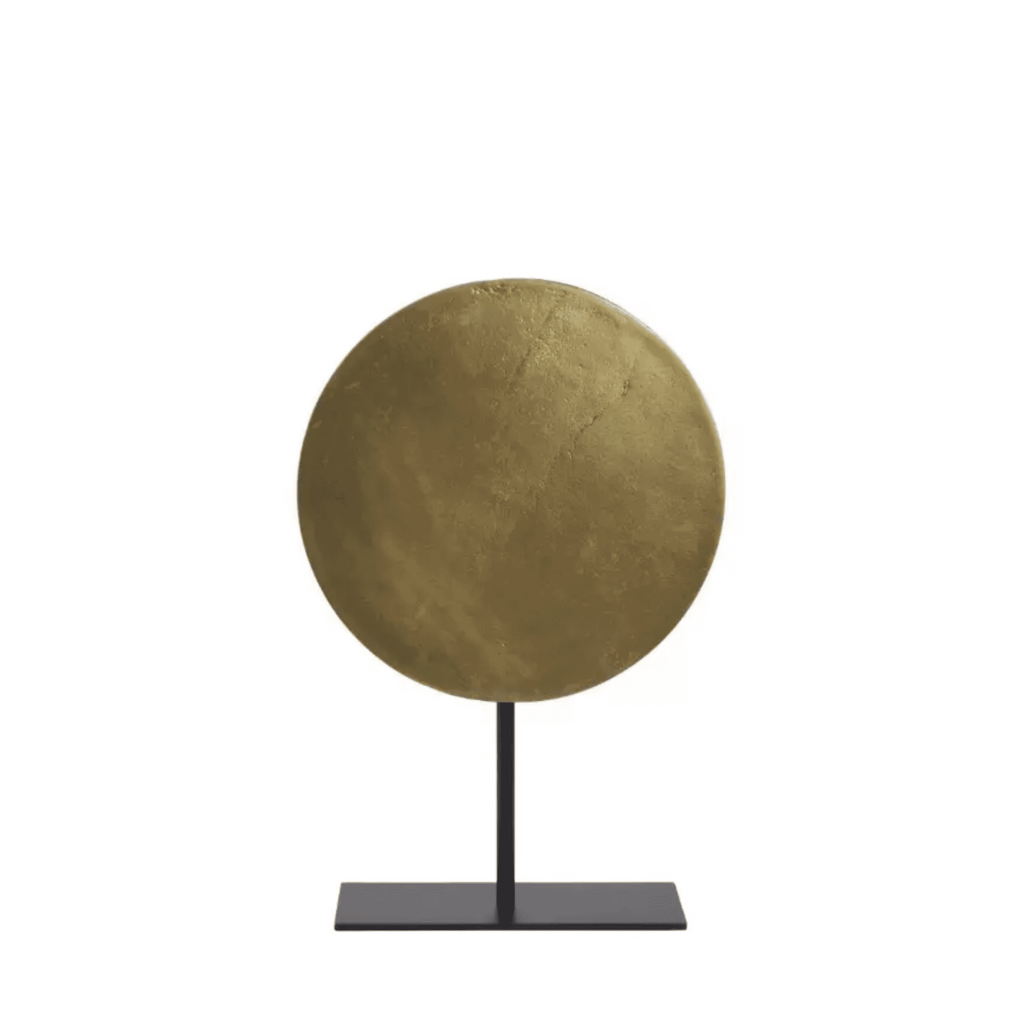 Ornament Gasim 45x30 cm goud messing/ zwart (L)