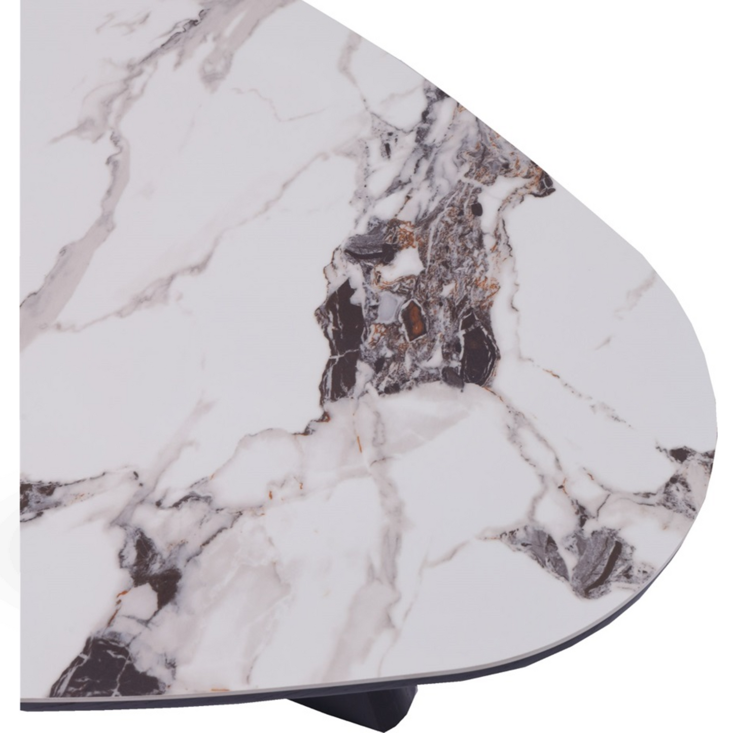 Salontafel Oculus organisch 130x70x40 cm