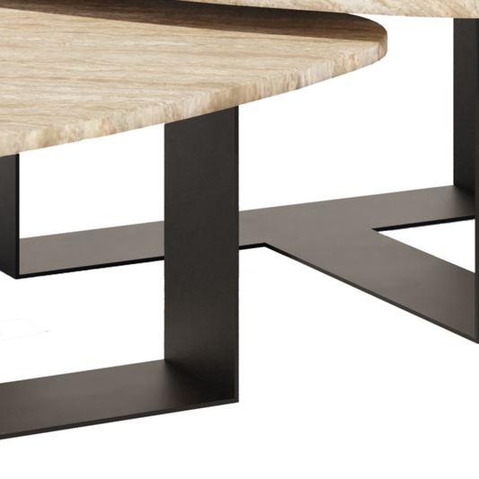 Salontafel Nora 80x90xH35 cm (M)