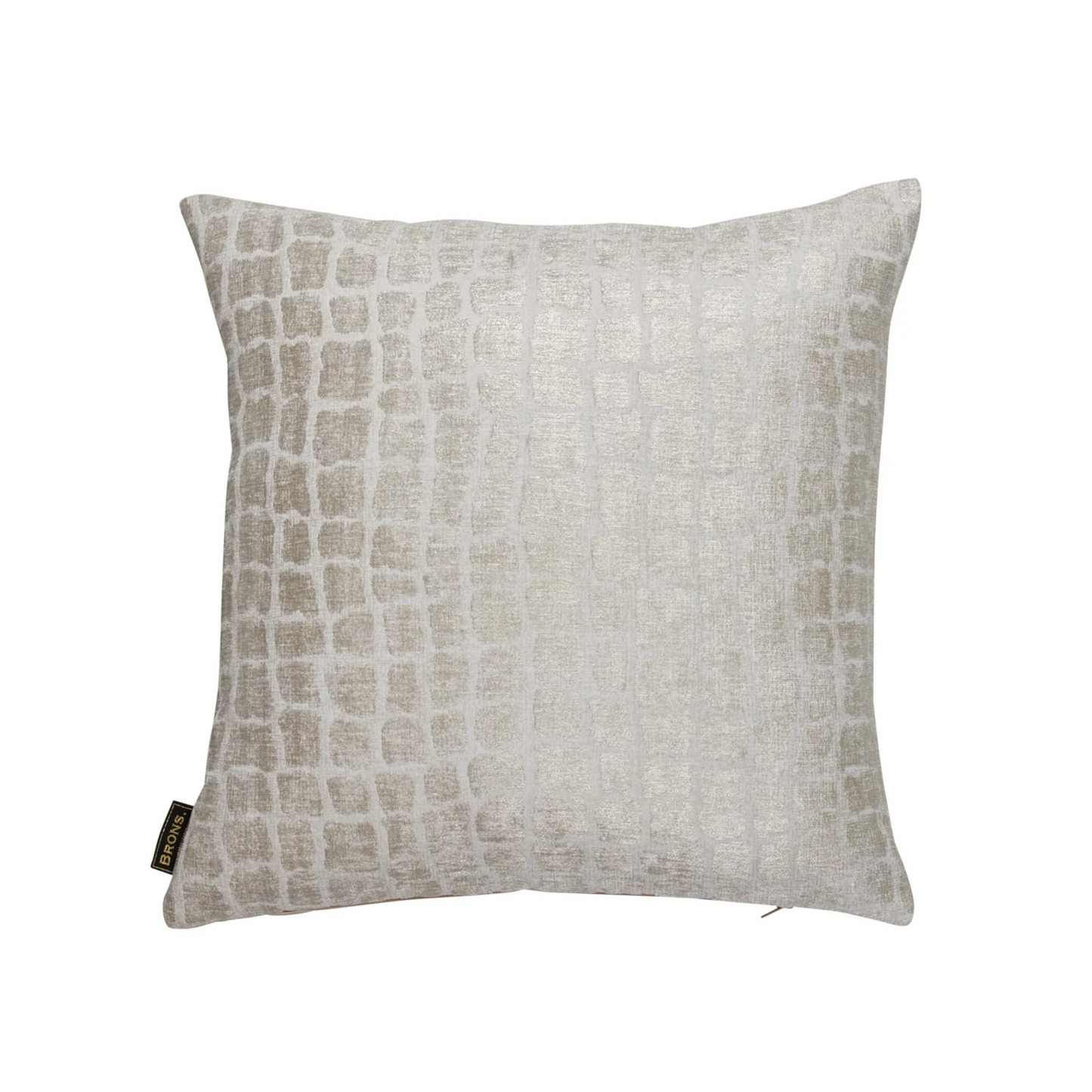 Sierkussen Croc Ivory