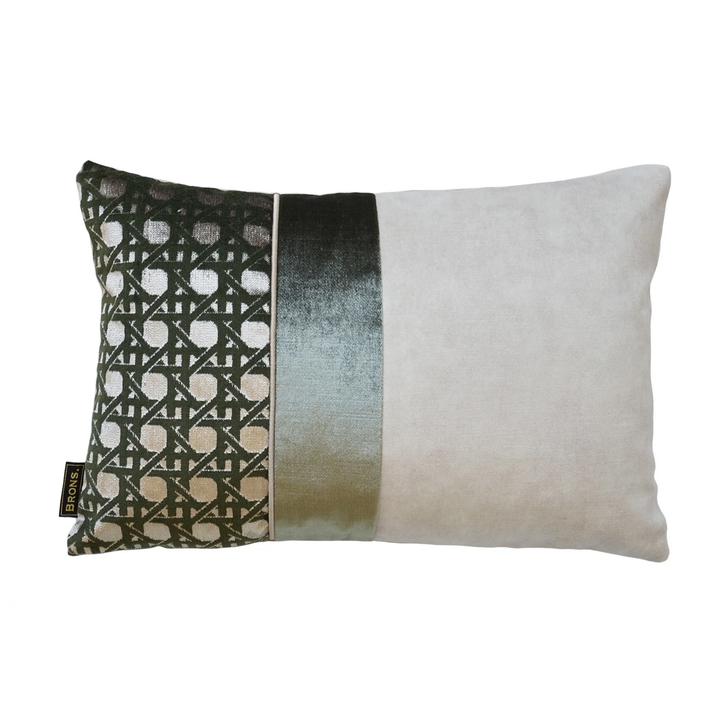 Sierkussen Enos fern strook 45x30 cm