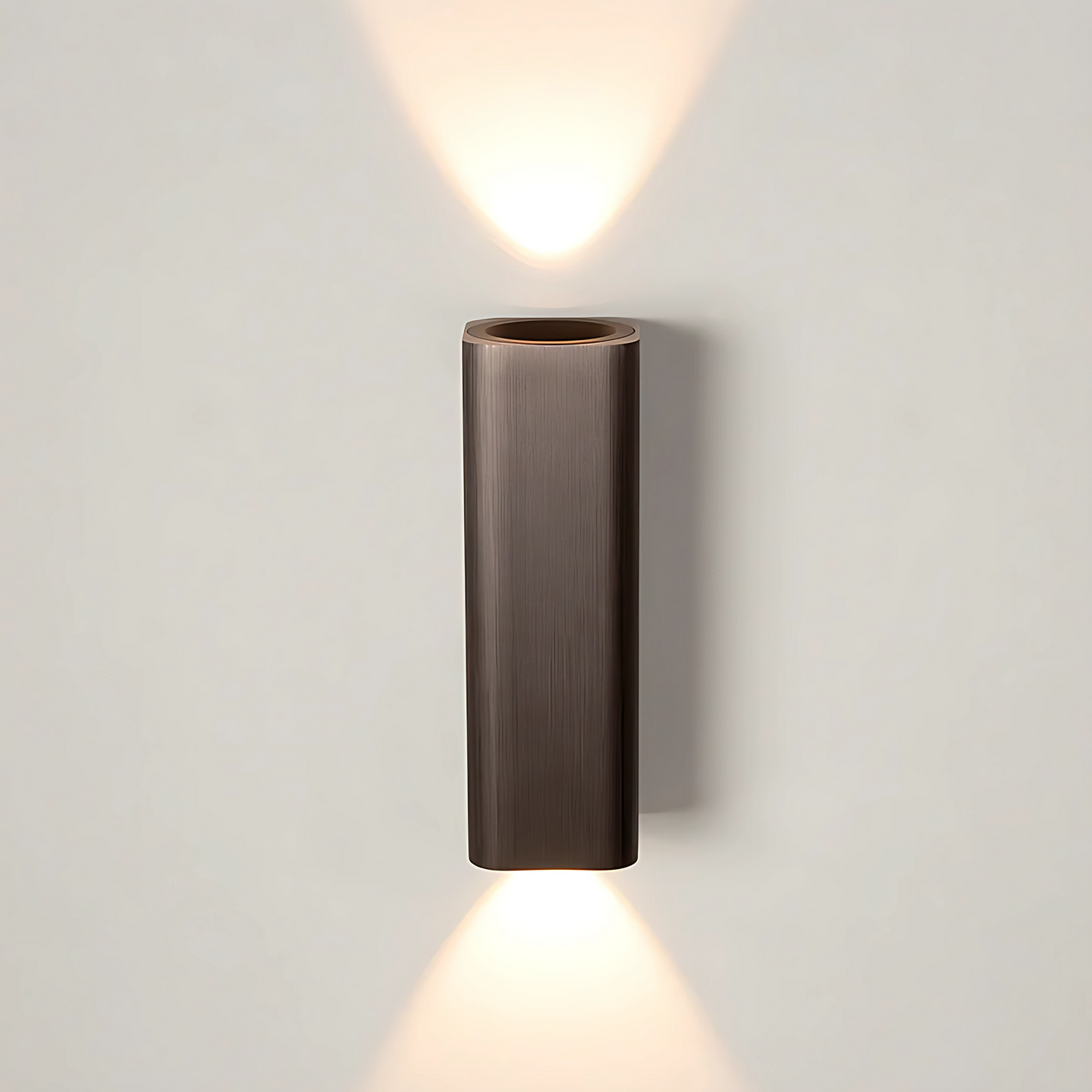 Aureo wall lamp 20x6.5x6.5 cm – Luxurious wall lighting in brushed bronze