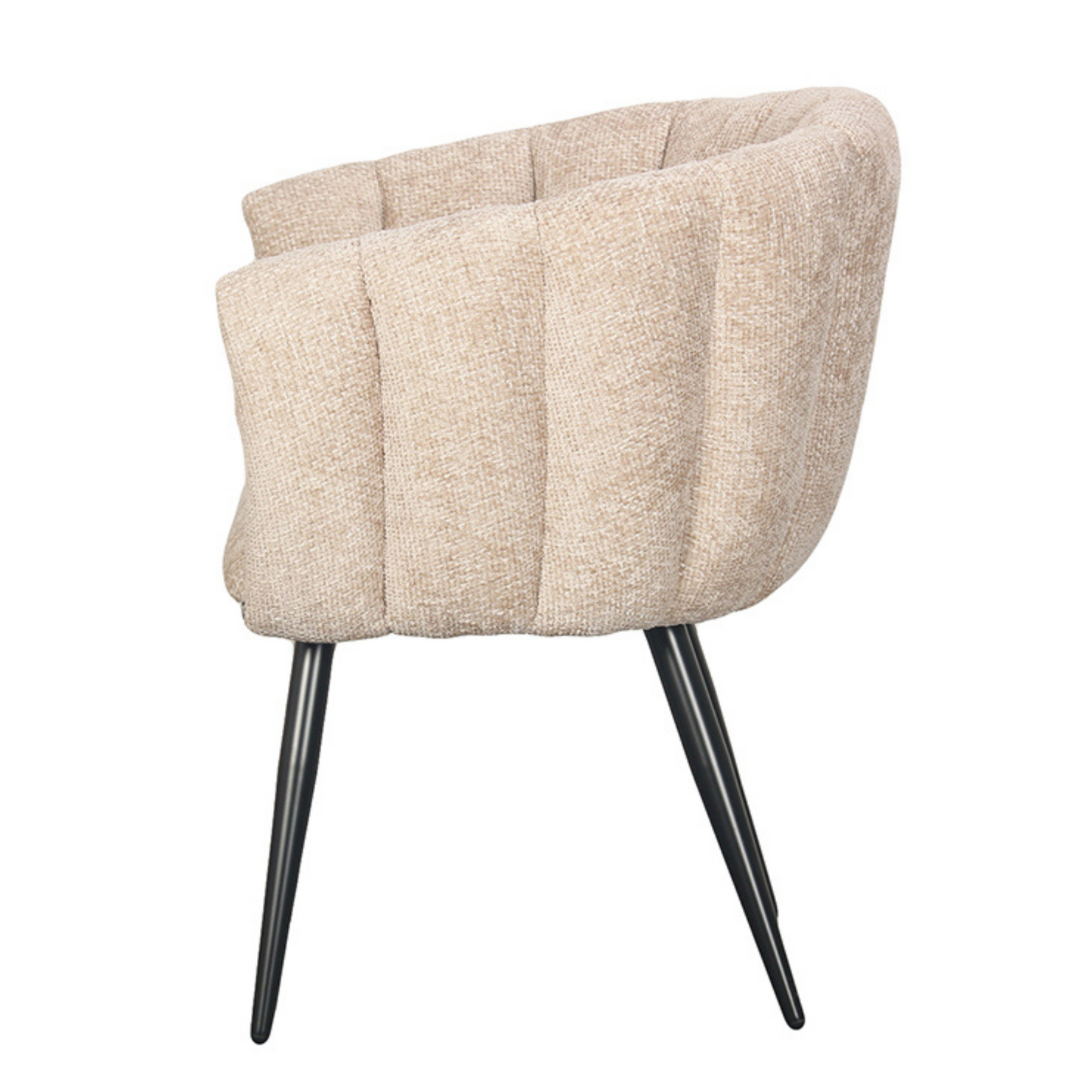 Eetkamerstoel Wave Latte 71 x 62 x 80 cm