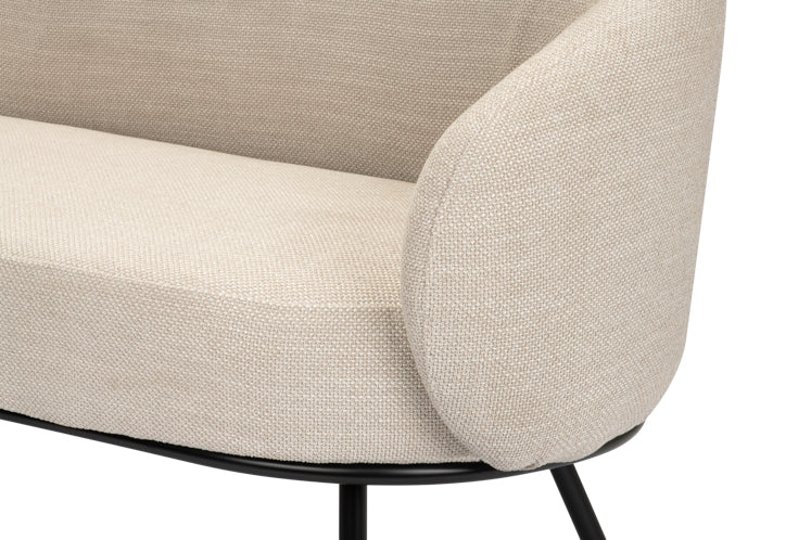 Bank 2,5-zits Zephyr Beige 135,5 x 69,5 x 74,5