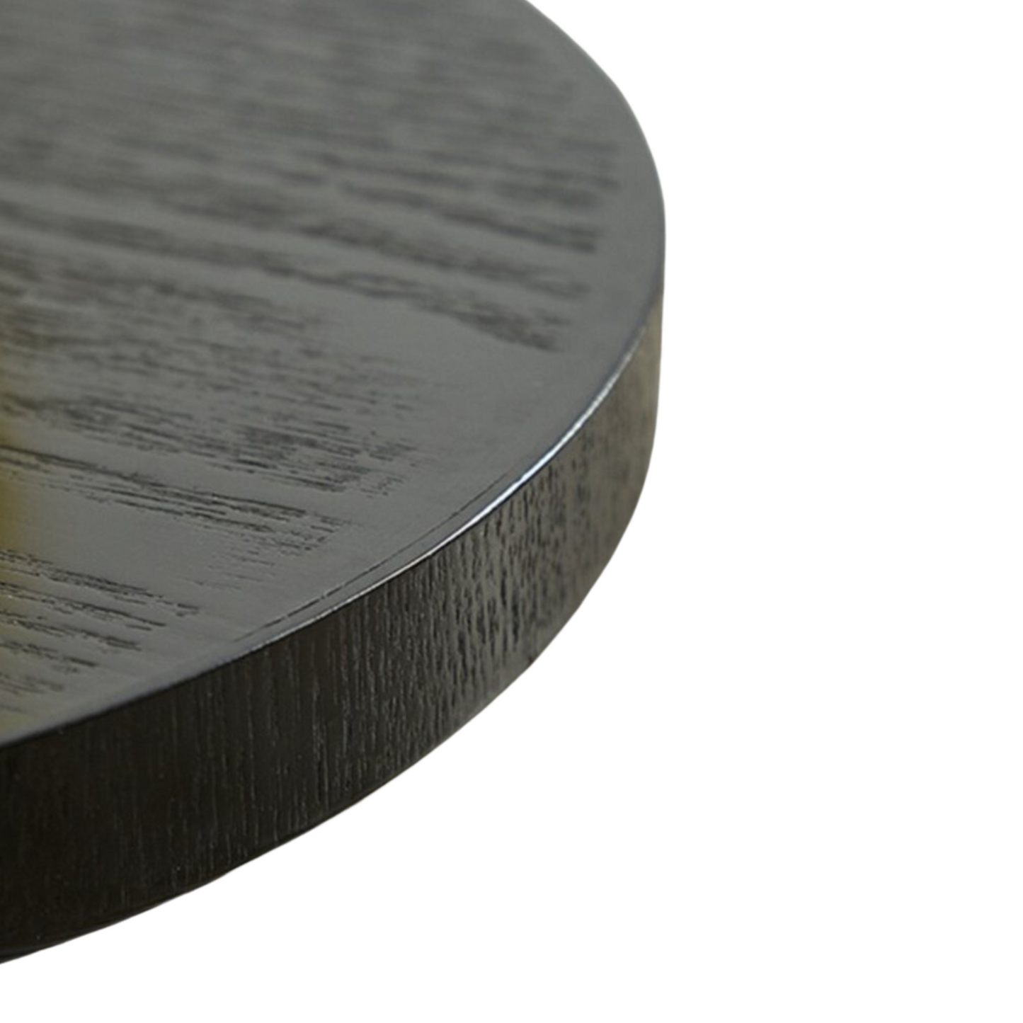 Dienblad rond 30 cm zwart
