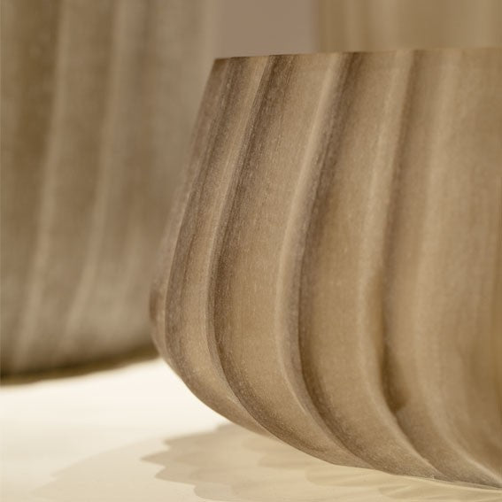 Guaxs | MANAKARA kom 12x31x25 cm taupe/beige