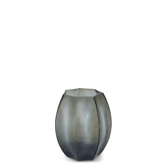 Guaxs | KOONAM vaas 16x12x8,7 cm smokegrey (S)