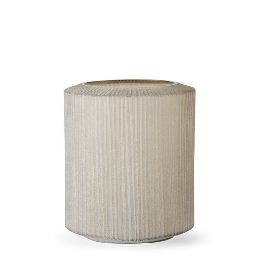 Guaxs | Omar theelichter/vaas 127x23x16cm taupe/beige (M)