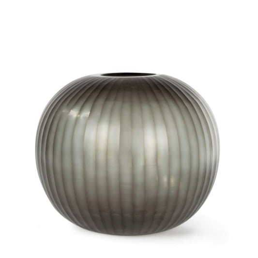 Guaxs | Vaas GOBI 30x35x11 cm smokegrey (rond)