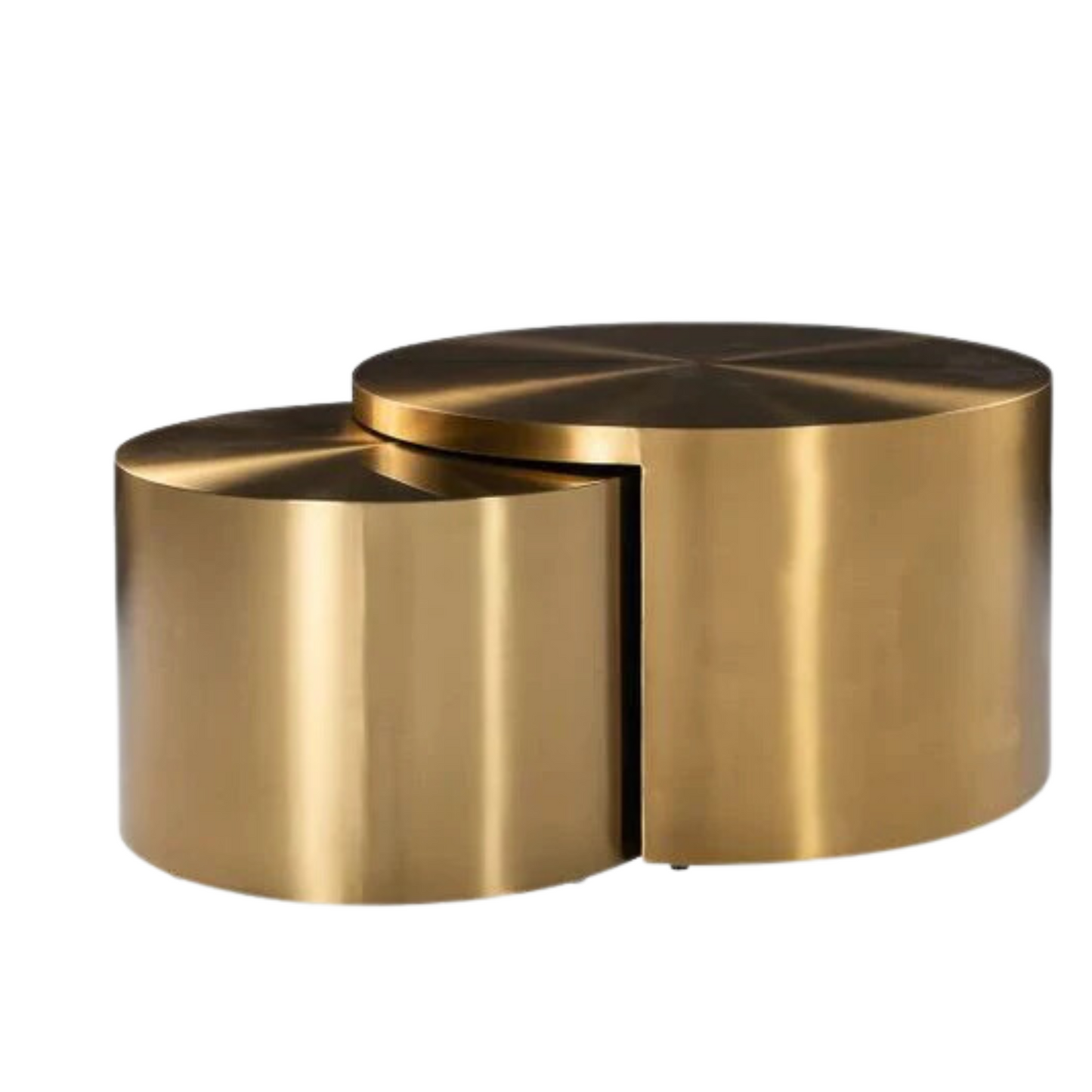Salontafel Gio Brush Gold set/2