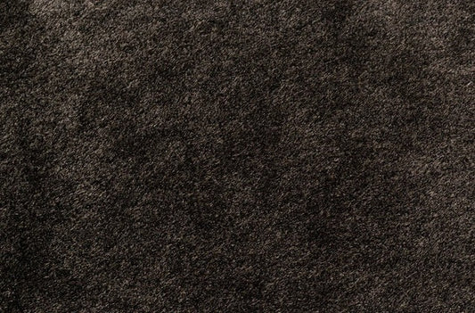 Vloerkleed Luxus grijs/bruin kleur 26 rond