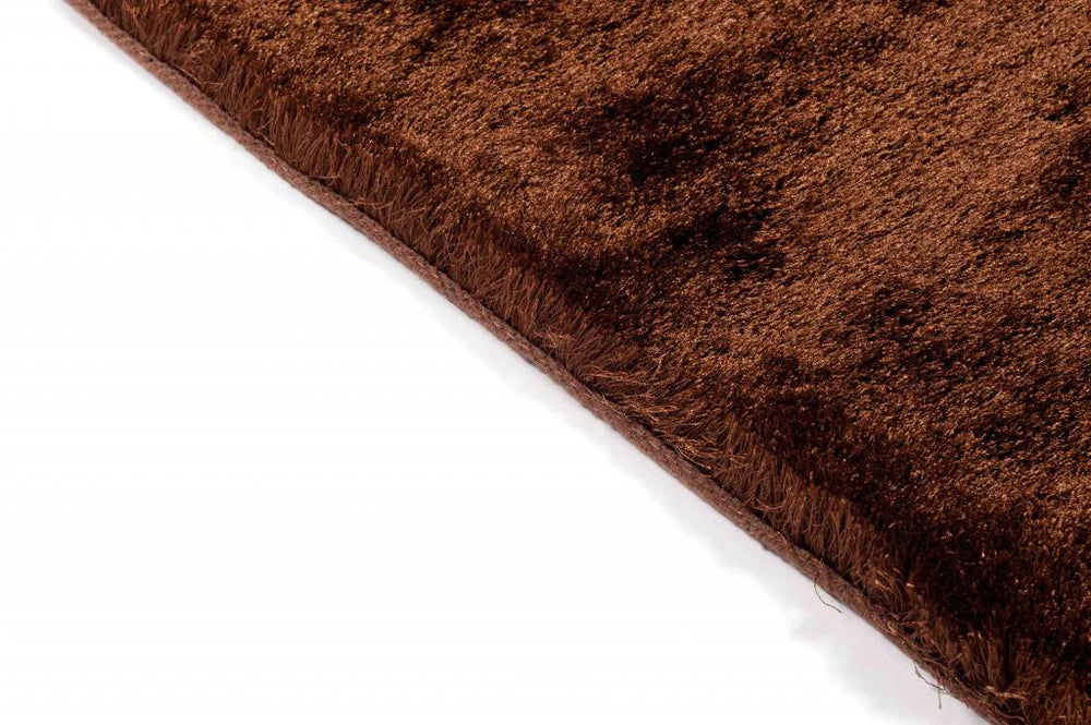 Vloerkleed Luxus koper/goud kleur 14