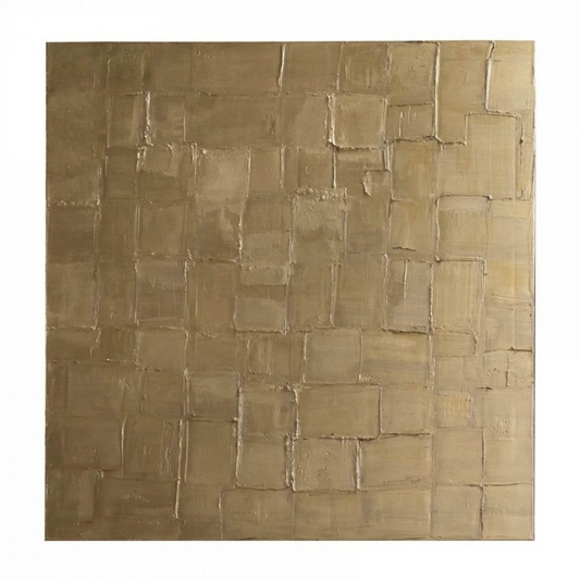 Wall art Golden Square 120x120cm