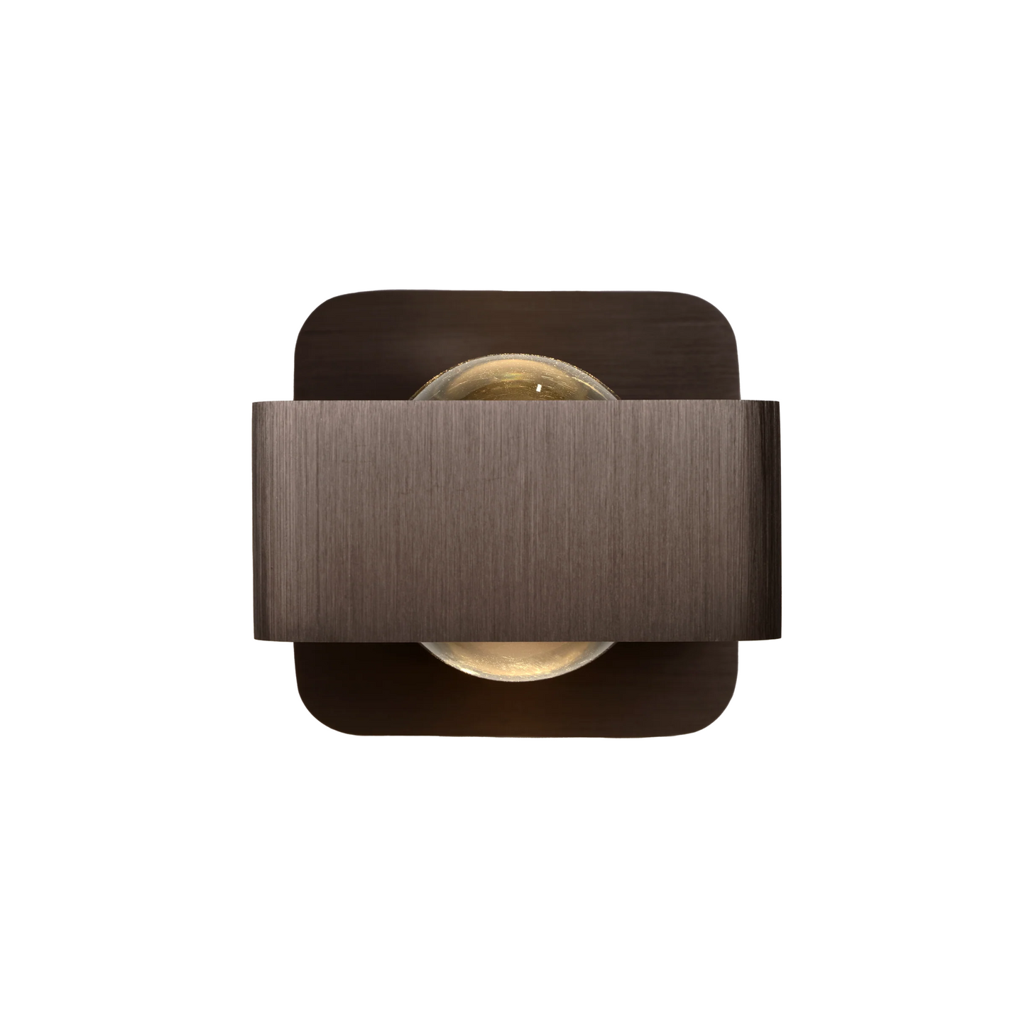 Selo wall lamp 10x14x5x10 cm brushed bronze with integrated dimmable LED