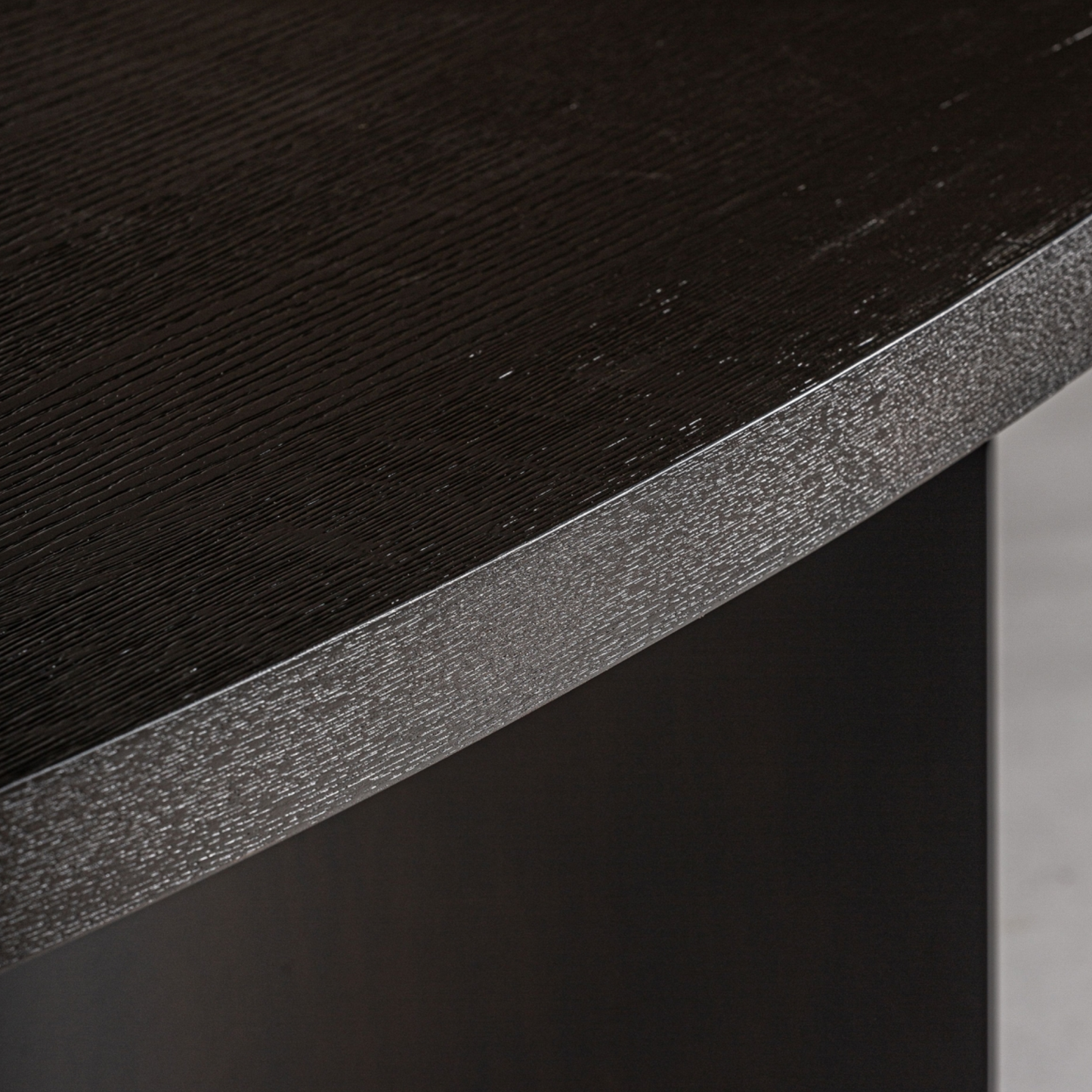 Ameer eettafel 270x130x75 cm donkerbruin eikenhout