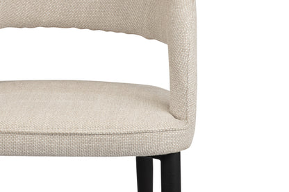 Eetkamerstoel Ivoria Beige 55 x 58 x 78 cm