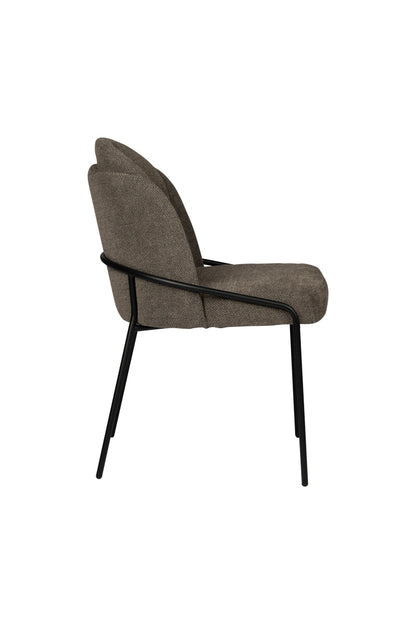 Eetkamerstoel Skandi Taupe 56 x 60 x 83,5 cm