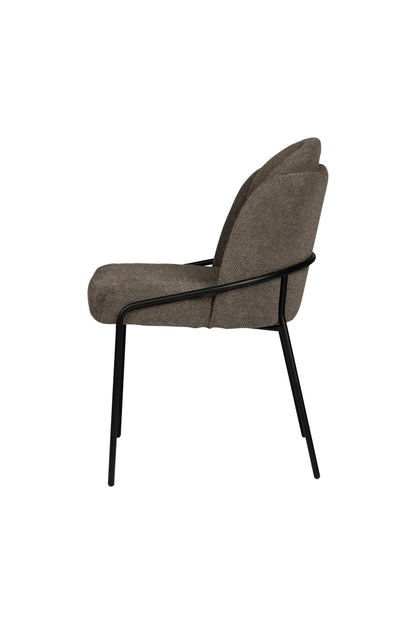Eetkamerstoel Skandi Taupe 56 x 60 x 83,5 cm