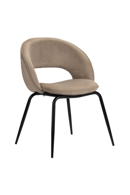 Eetkamerstoel Zephyr Sand 58 x 58 x 86 cm