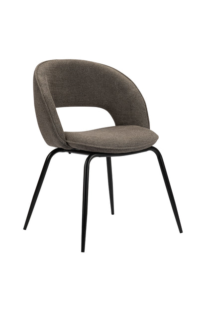 Eetkamerstoel Zephyr Taupe 58 x 58 x 86 cm
