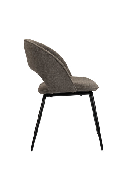 Eetkamerstoel Zephyr Taupe 58 x 58 x 86 cm