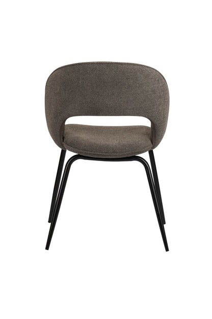 Eetkamerstoel Zephyr Taupe 58 x 58 x 86 cm
