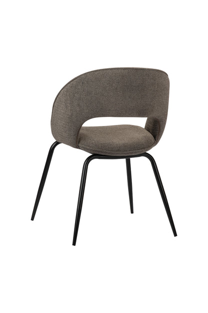 Eetkamerstoel Zephyr Taupe 58 x 58 x 86 cm