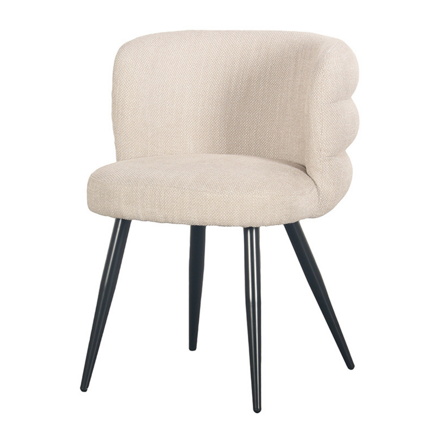 Eetkamerstoel Bubbles Beige 58 x 63 x 77 cm