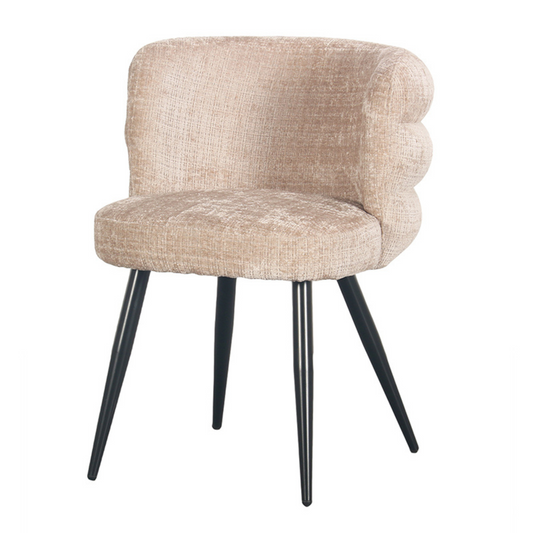 Eetkamerstoel Bubbles Cream 58 x 63 x 77 cm