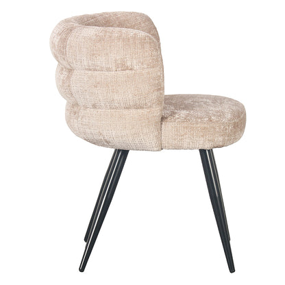 Eetkamerstoel Bubbles Cream 58 x 63 x 77 cm