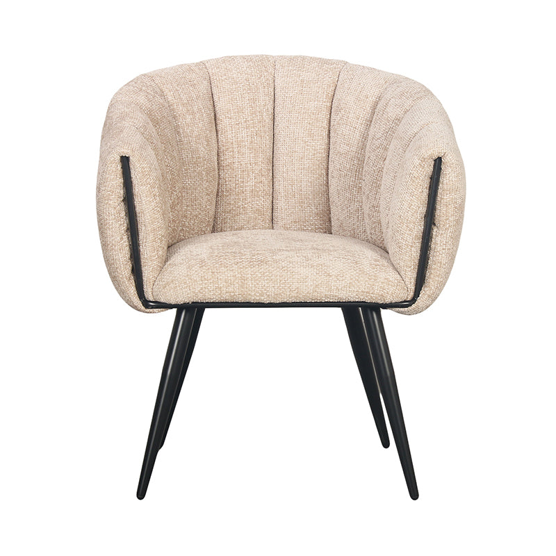 Eetkamerstoel Wave Latte 71 x 62 x 80 cm