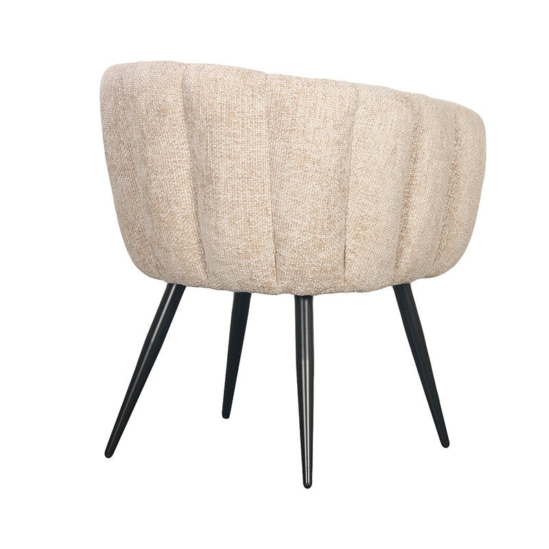 Eetkamerstoel Wave Latte 71 x 62 x 80 cm