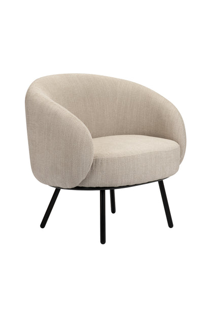 Fauteuil Zephyr Beige 77 x 67 x 73,5 cm