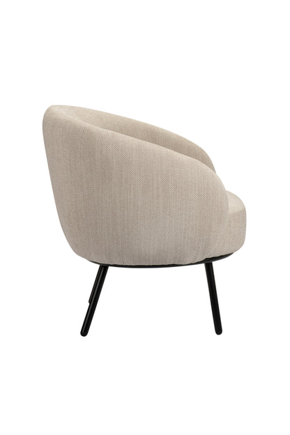 Fauteuil Zephyr Beige 77 x 67 x 73,5 cm