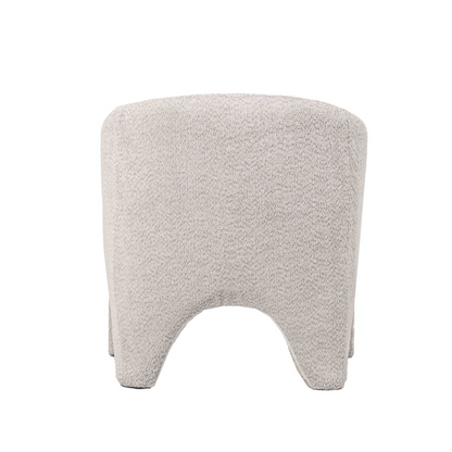 Benny armchair in Bouclé sand 74x74x74cm
